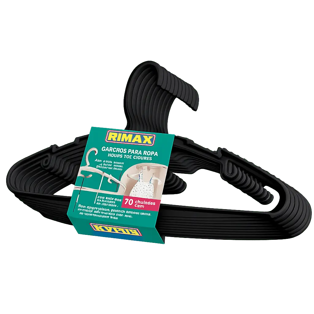 Gancho Para Ropa Set X 10 UND - Rimax - Muebles Dummi