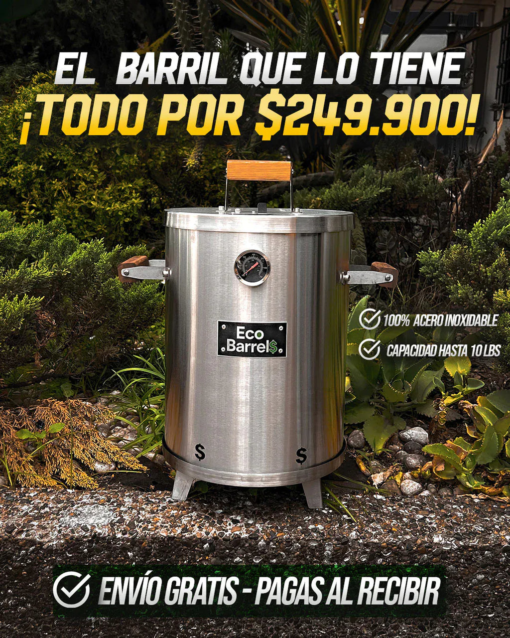 Eco Barril 10LB + Obsequio