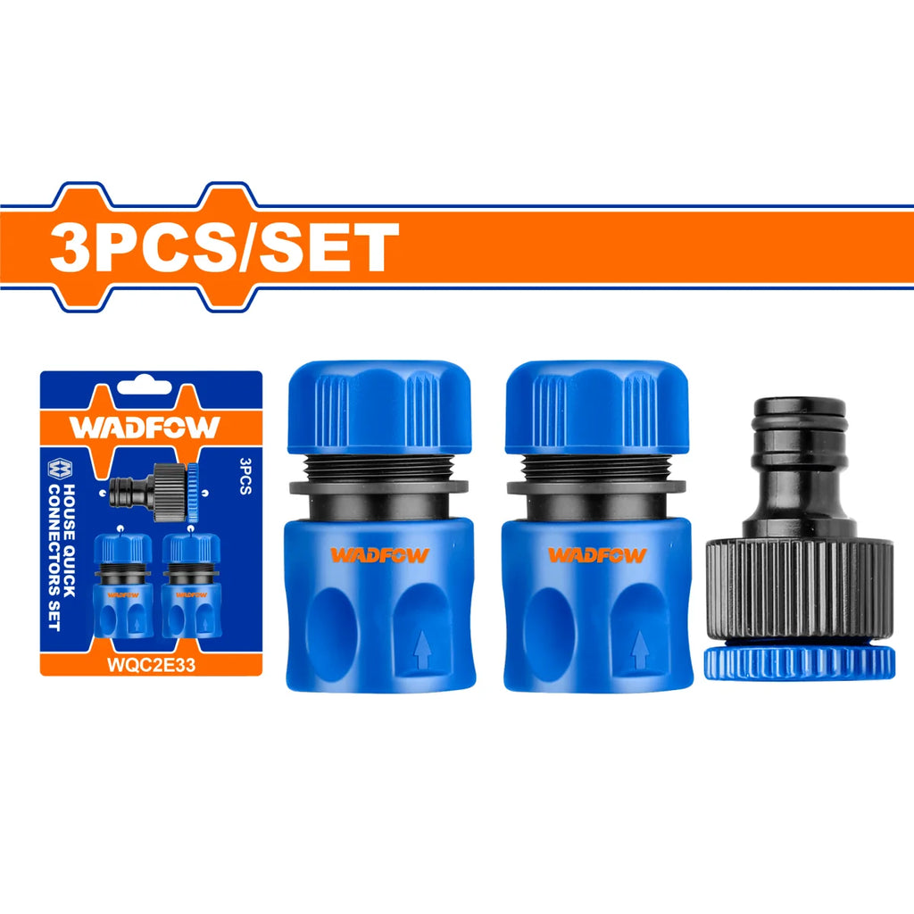 Juego 3 Conectores Rápidos Manguera