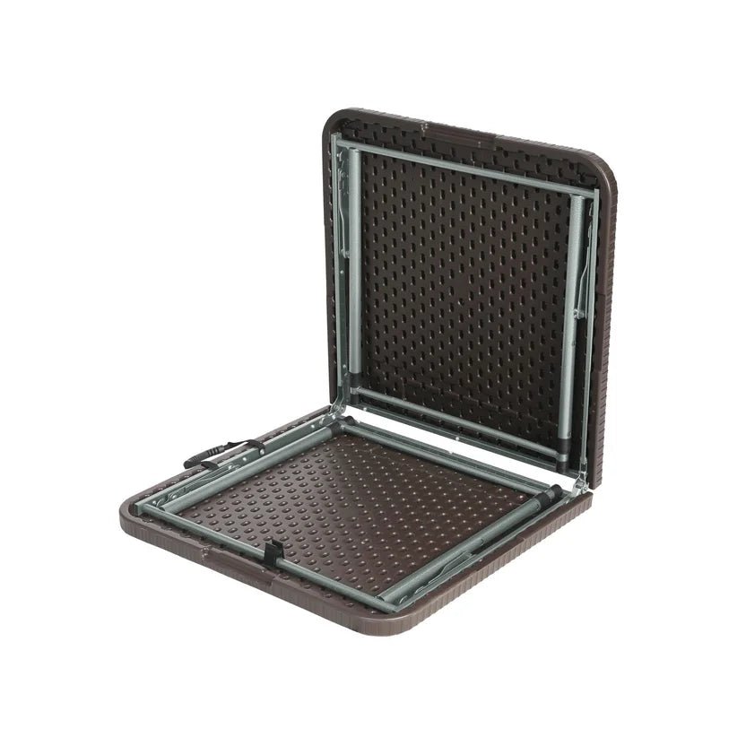 Juego de Bar - Mesa Banquetera Plegable + 4 Butacos - Muebles Dummi