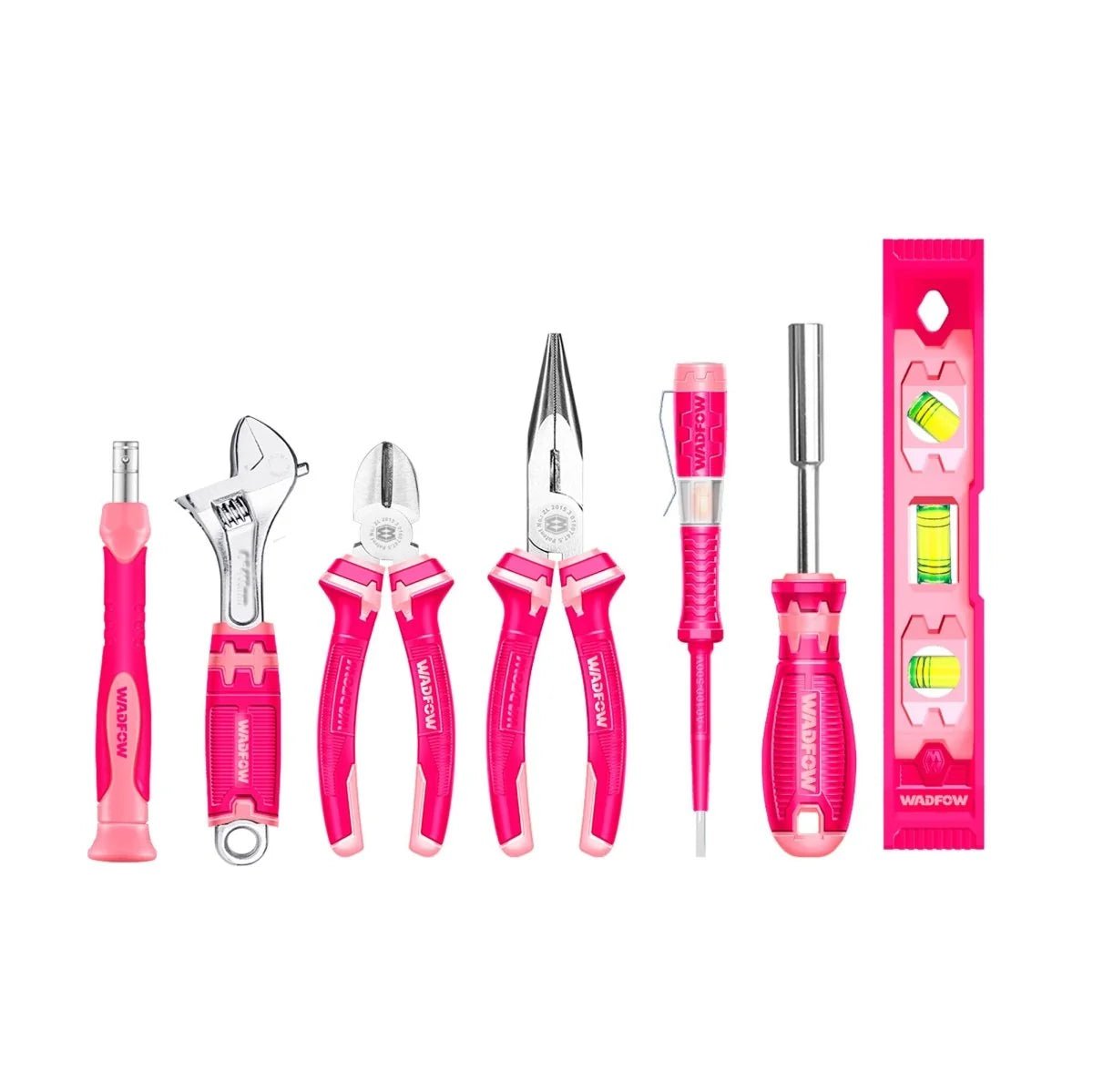 Juego de Herramientas WADFOW 89 Piezas Rosado - Muebles Dummi