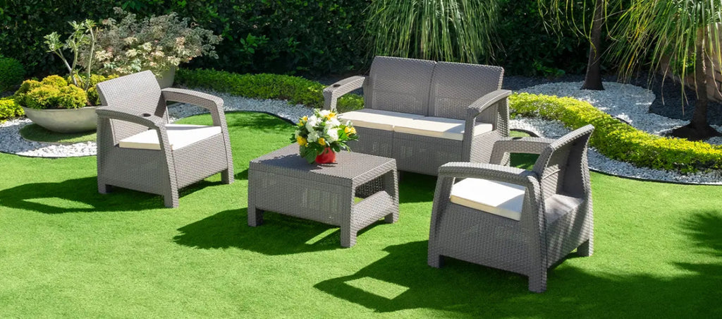 Juego De Sala Comfort Ferrara - MQ - Muebles Dummi