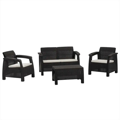 Juego De Sala Comfort Ferrara - MQ - Muebles Dummi