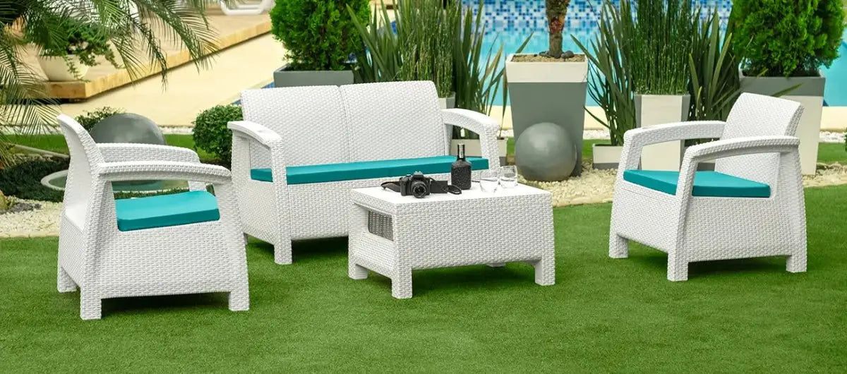 Juego De Sala Comfort Ferrara - MQ - Muebles Dummi