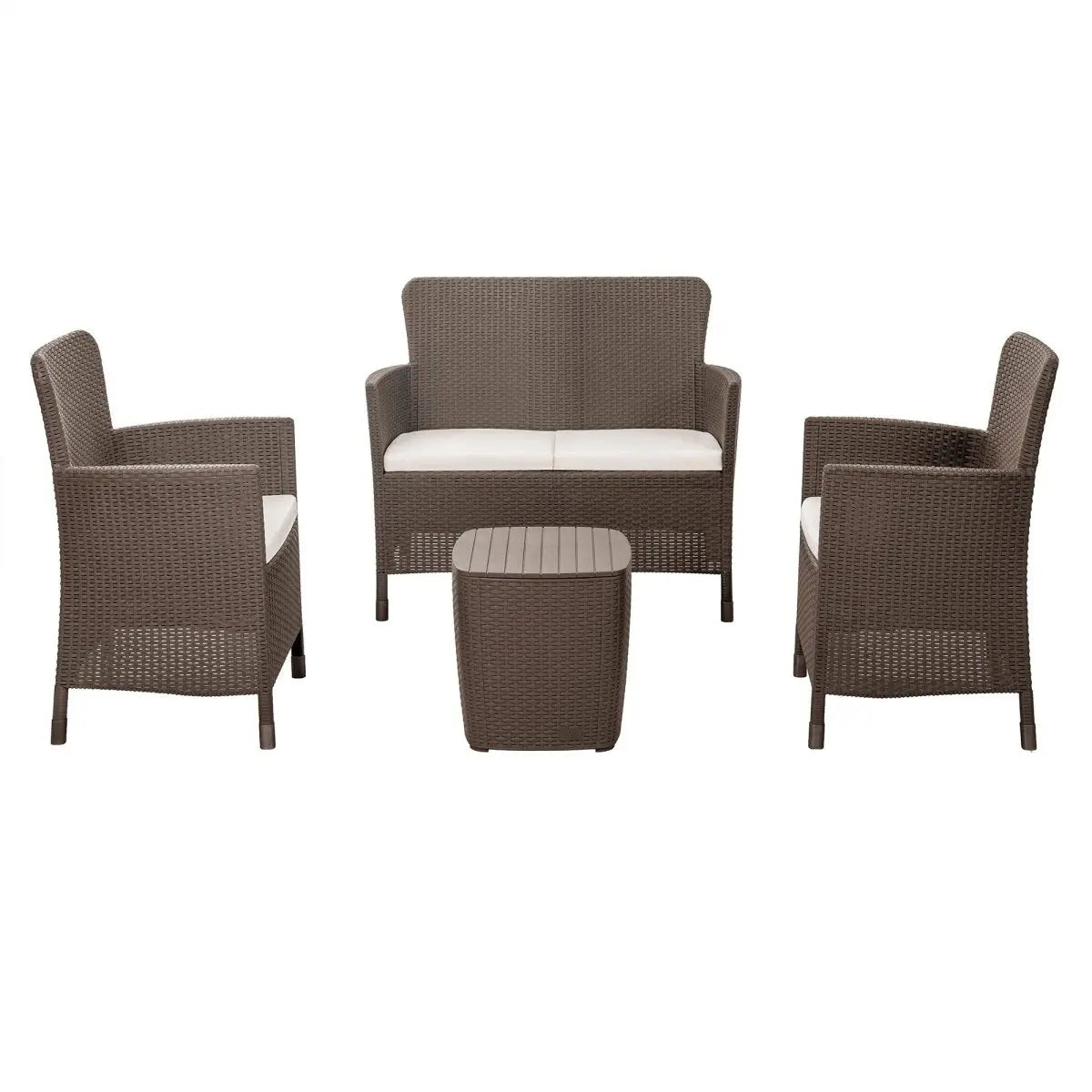 Juego De Sala Exterior Capri Comfort - Muebles Dummi