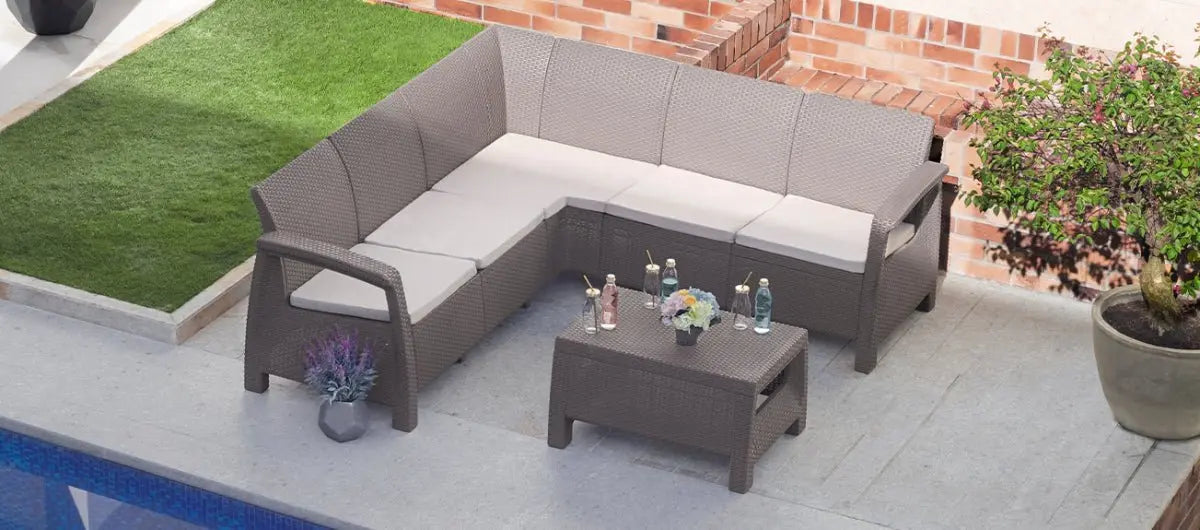 Juego de Sala Ferrara Fancy - MQ - Muebles Dummi