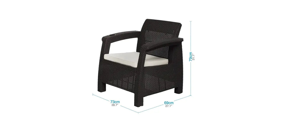 Juego de Sala Ferrara Premium - MQ - Muebles Dummi