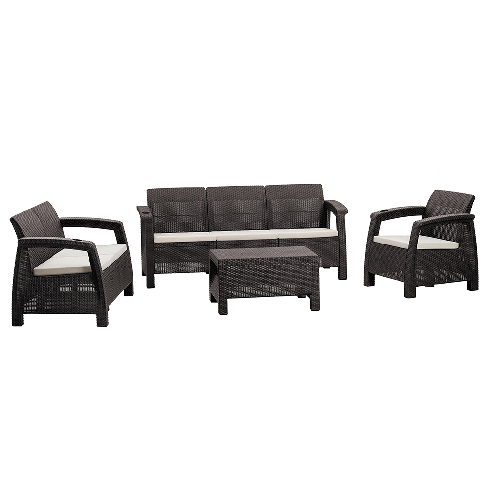 Juego de Sala Ferrara Premium - MQ - Muebles Dummi
