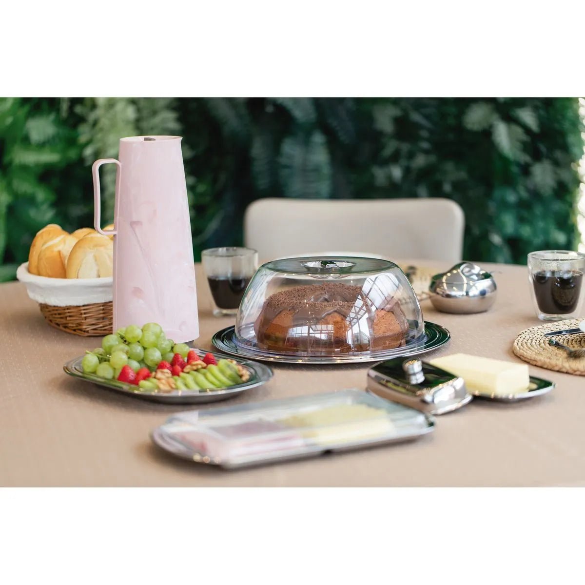Juego Para Pastel de Acero Inoxidable - Tramontina - Muebles Dummi