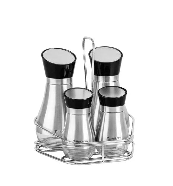Juego Vinagrera y Salero Tramontina Realce - Muebles Dummi