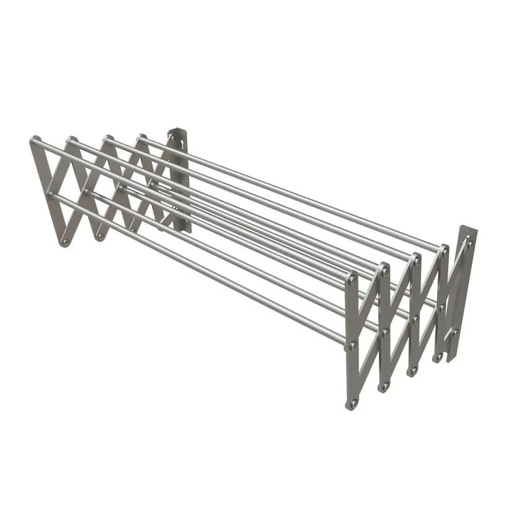 Tendedero En Aluminio de 8 Tubos - 60 Cm