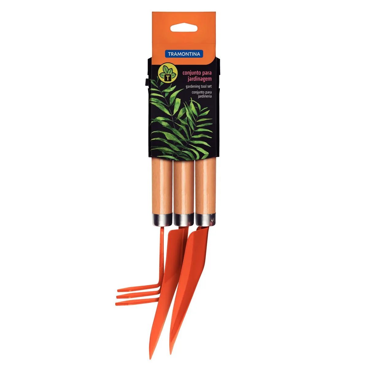 Kit para Jardín 3 Piezas - Mangos de Madera - Muebles Dummi