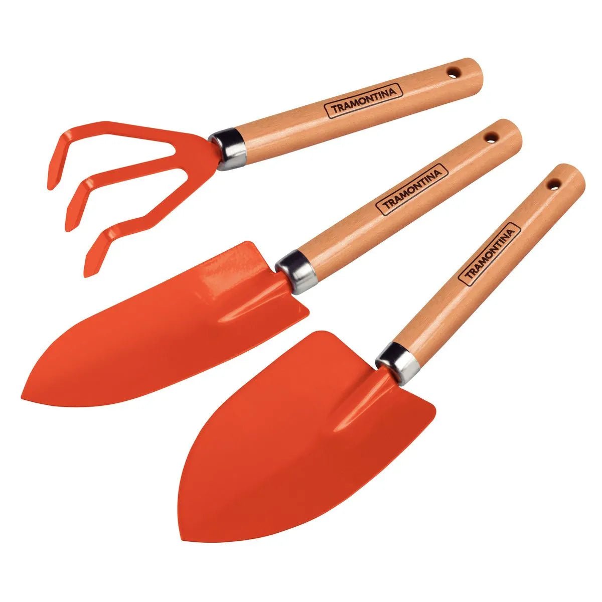 Kit para Jardín 3 Piezas - Mangos de Madera - Muebles Dummi