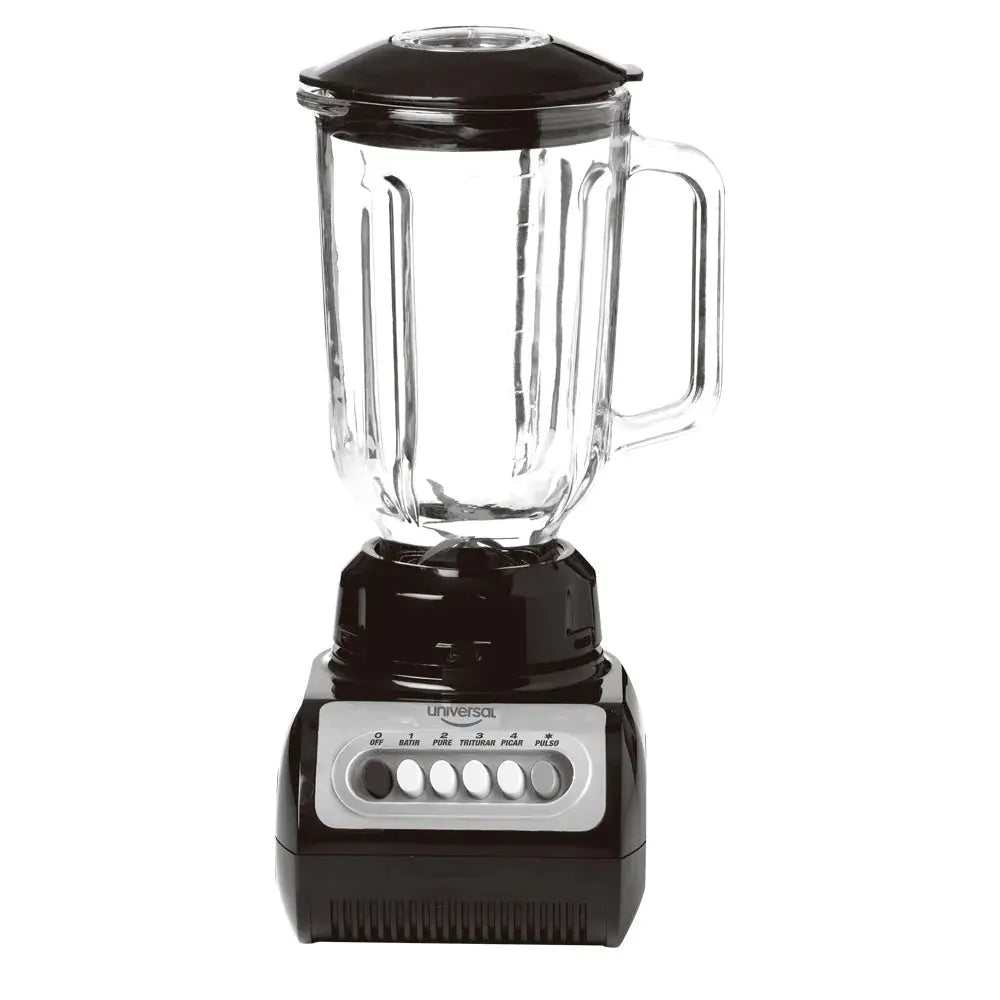 Licuadora Universal Con Vaso de Vidrio - 4 Velocidades - Muebles Dummi