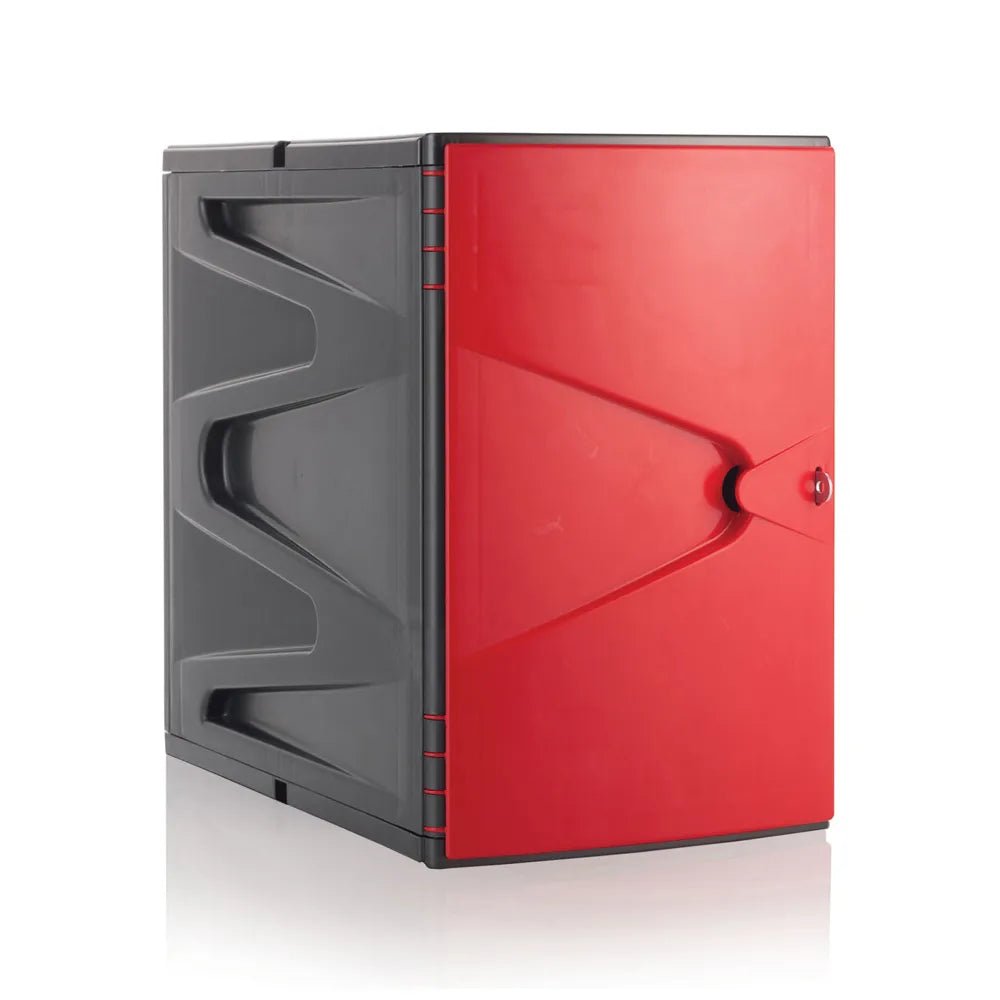 Lockers Modulares Plasticos Con Espacio Para Candado Estra - Muebles Dummi