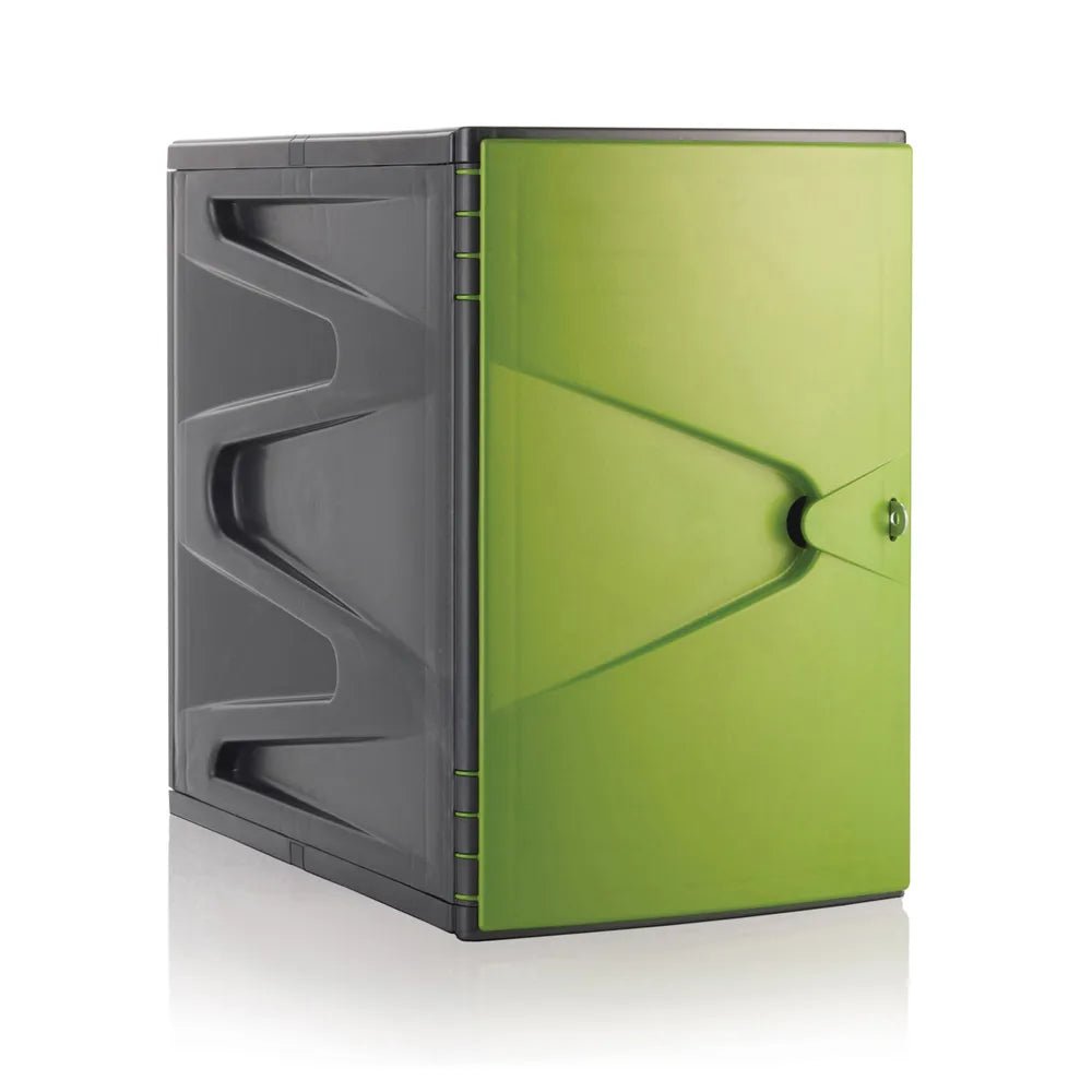Lockers Modulares Plasticos Con Espacio Para Candado Estra - Muebles Dummi