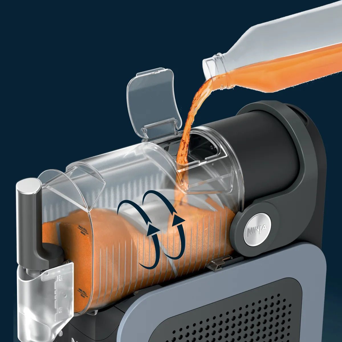 Máquina de Bebidas Ninja Slushi para Granizados, Frappé, Raspados y Cócteles - Muebles Dummi
