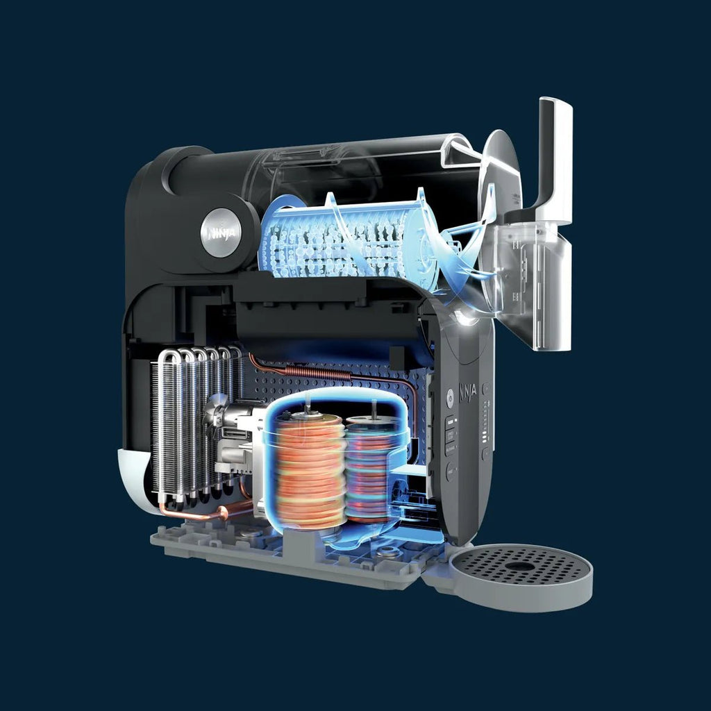 Máquina de Bebidas Ninja Slushi para Granizados, Frappé, Raspados y Cócteles - Muebles Dummi