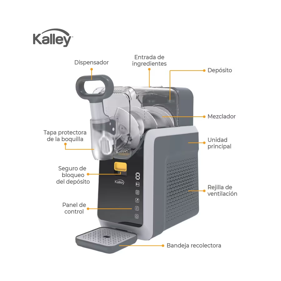 Maquina para Granizados KALLEY K-FROZZY