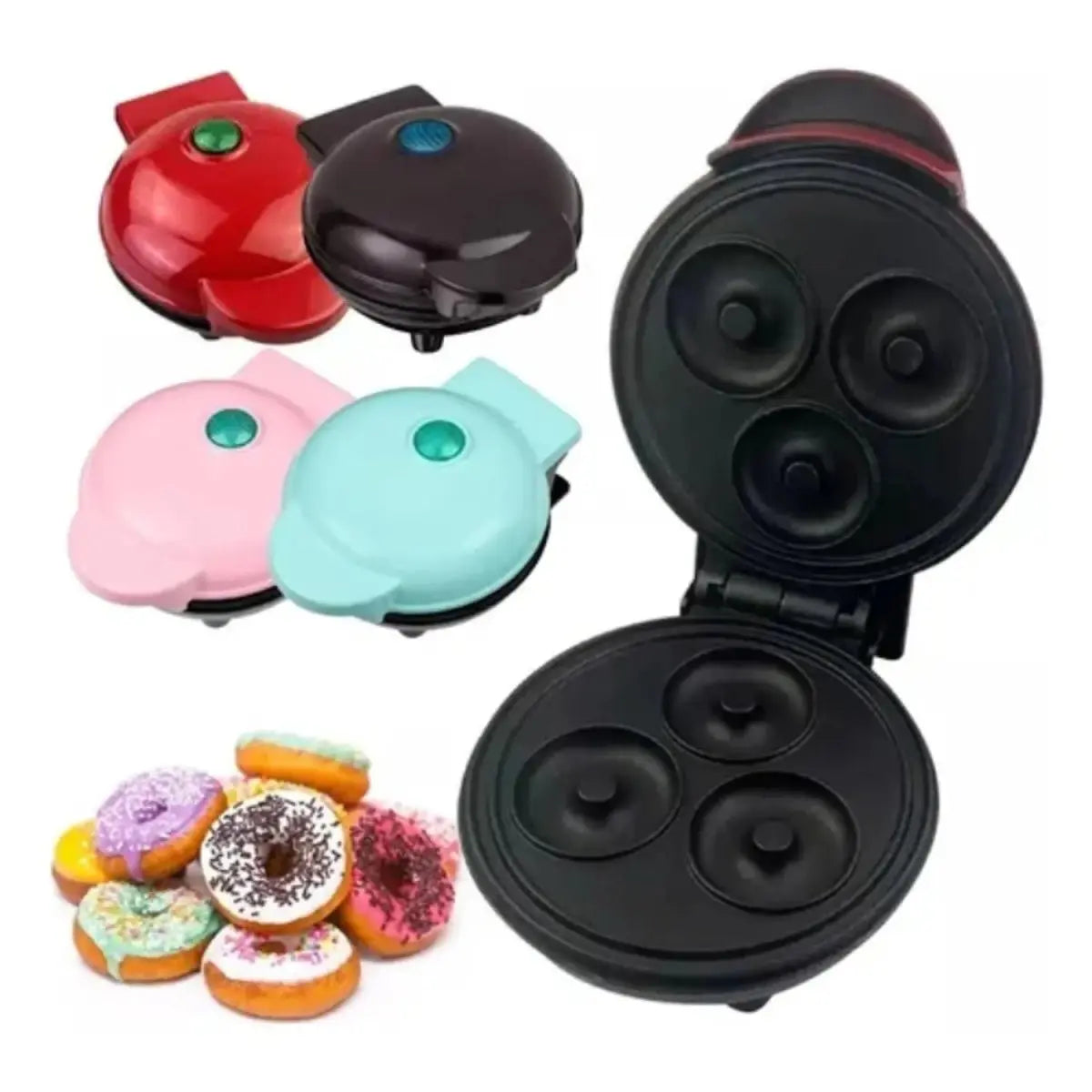 Maquina Para Mini Donas Rosquillas Antiadherente - Muebles Dummi