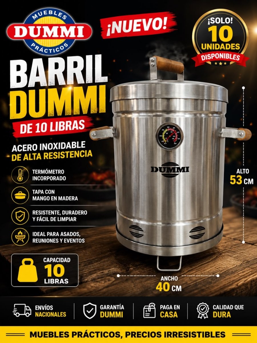 Mega Oferta! Sala Rimax 4 Puestos - Lleva un Barril de Obsequio! - Muebles Dummi
