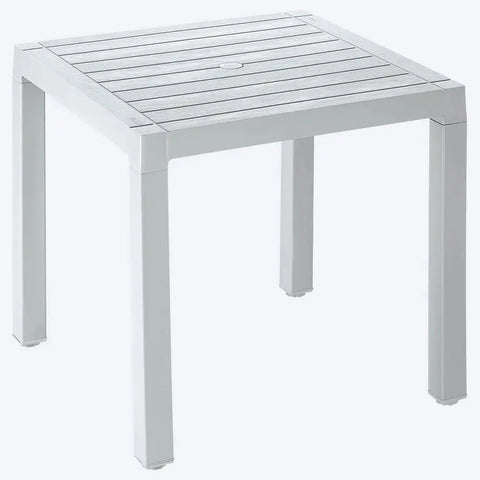 Mesa Cuadrada Baru Apariencia Madera Rimax - Muebles Dummi