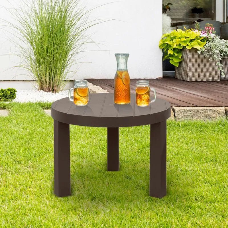 Mesa De Centro Barú Apariencia Madera - Rimax - Muebles Dummi