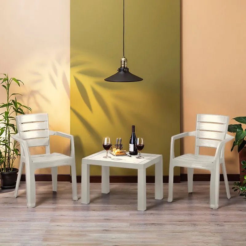 Mesa De Centro Barú Apariencia Madera - Rimax - Muebles Dummi