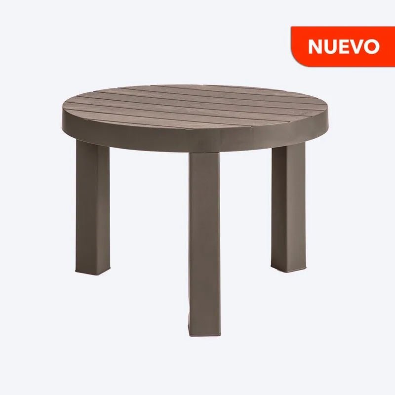 Mesa De Centro Barú Apariencia Madera - Rimax - Muebles Dummi