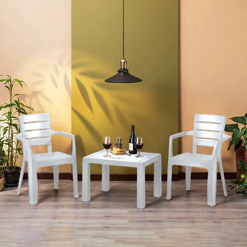 Mesa De Centro Barú Apariencia Madera - Rimax - Muebles Dummi