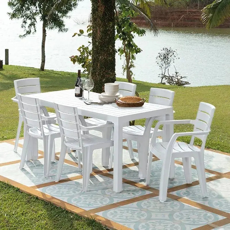 Mesa Familiar Baru Apariencia Madera - Rimax - Muebles Dummi