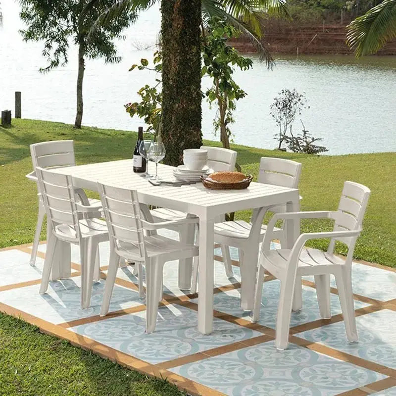 Mesa Familiar Baru Apariencia Madera - Rimax - Muebles Dummi