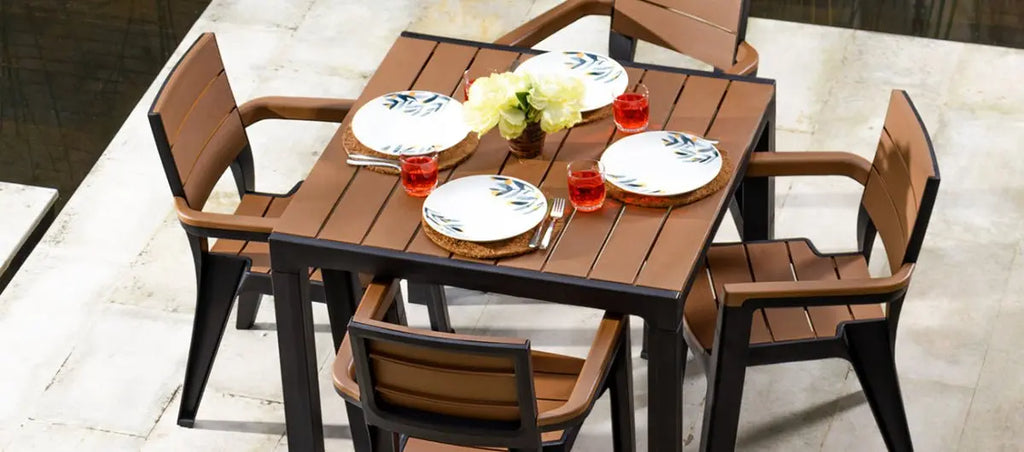 Mesa Madeira Cuadrada - MQ - Muebles Dummi