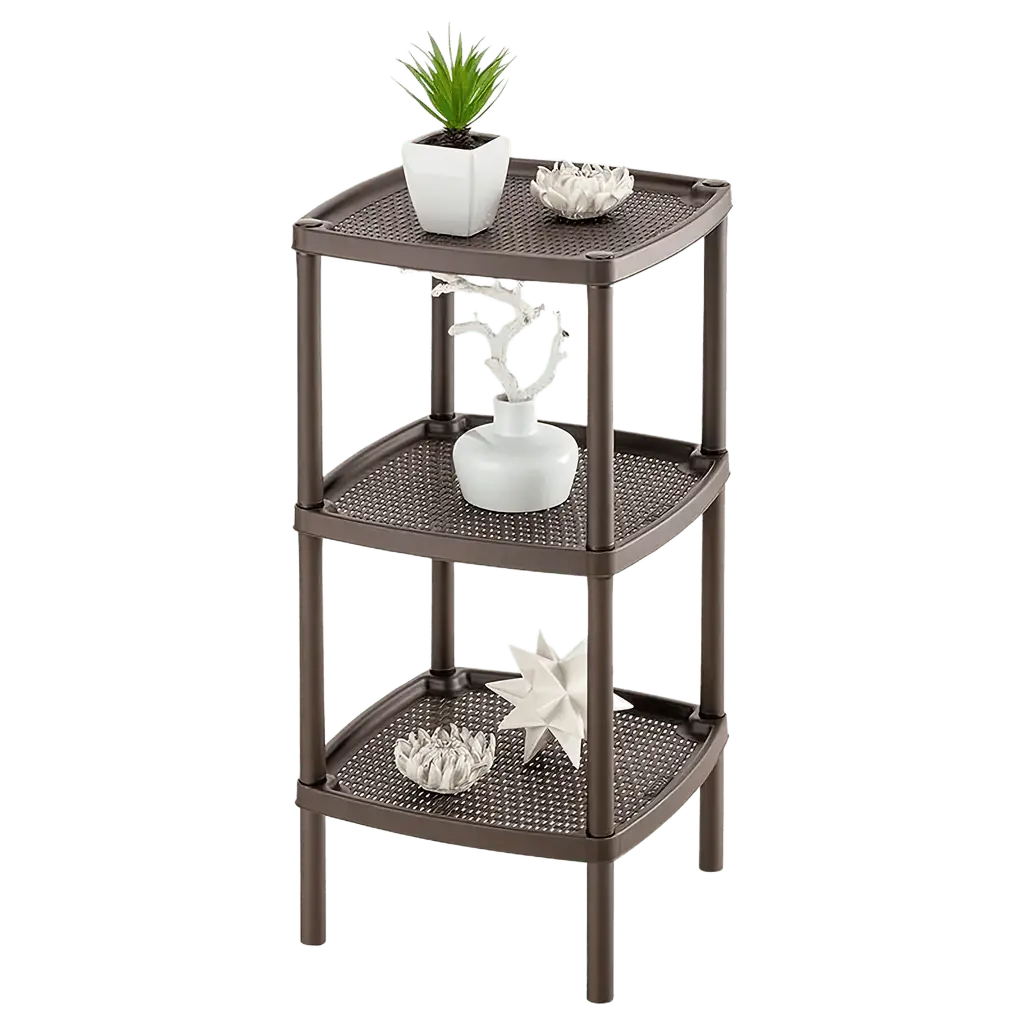 Mesa Multiusos Cuadrada de 3 Niveles - Rimax - Muebles Dummi