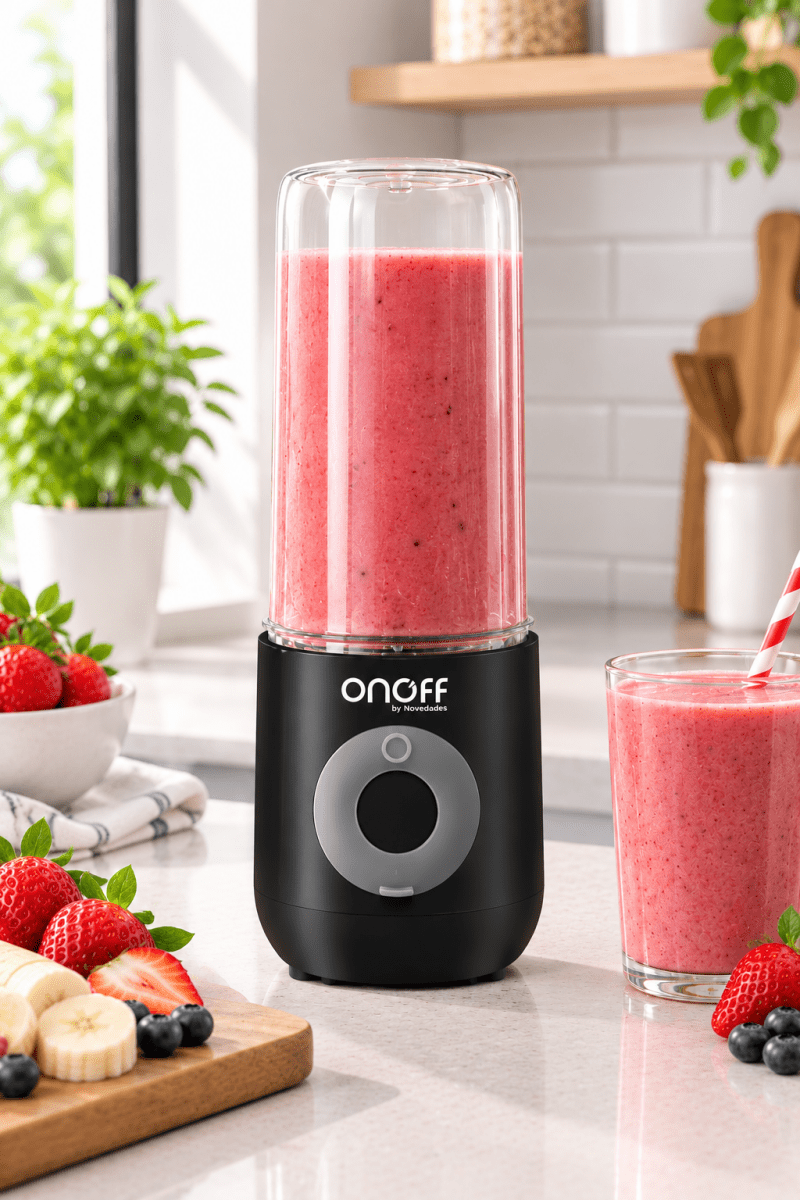 Mixer Licuadora Personal Portátil Recargable de 500 ml - Muebles Dummi