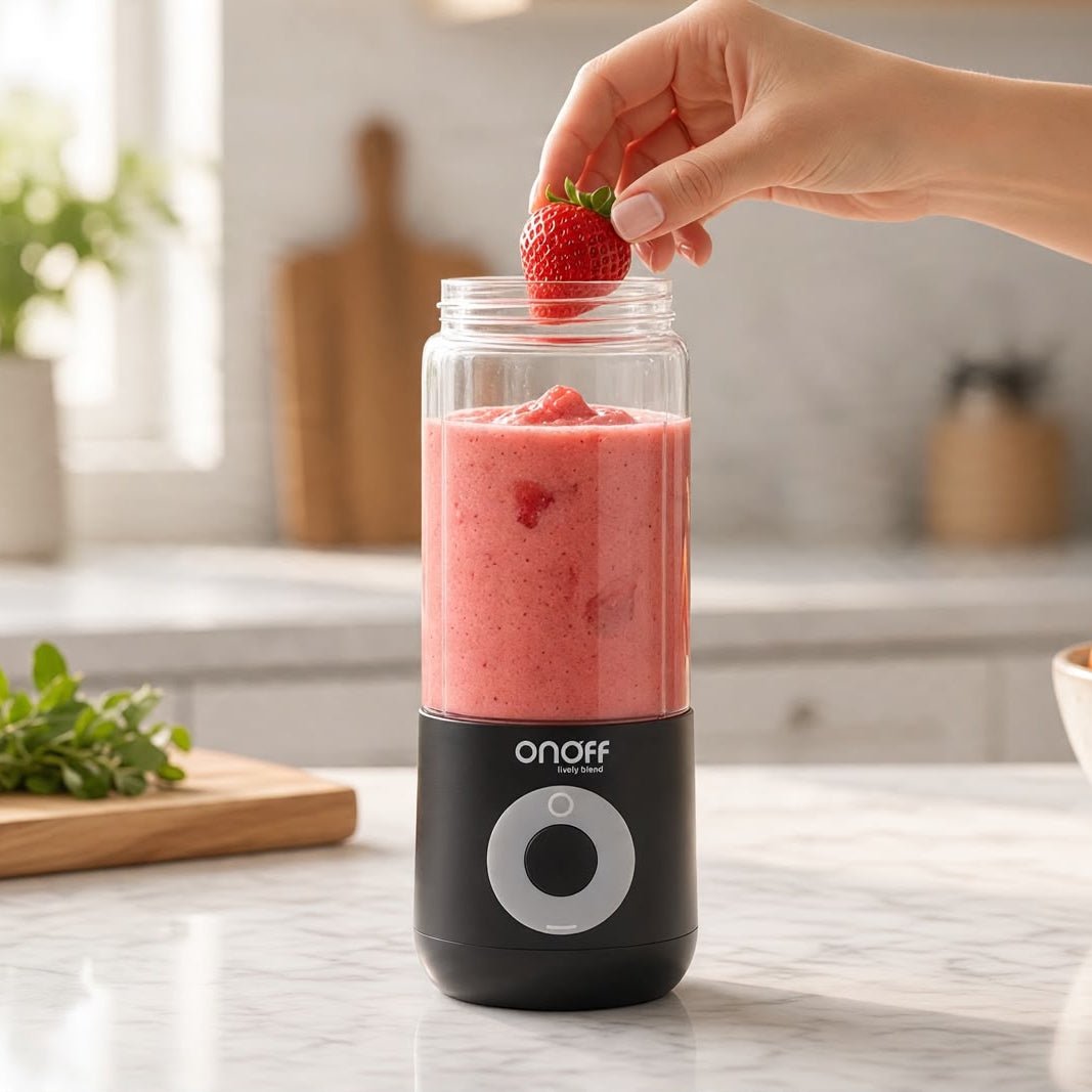 Mixer Licuadora Personal Portátil Recargable de 500 ml - Muebles Dummi