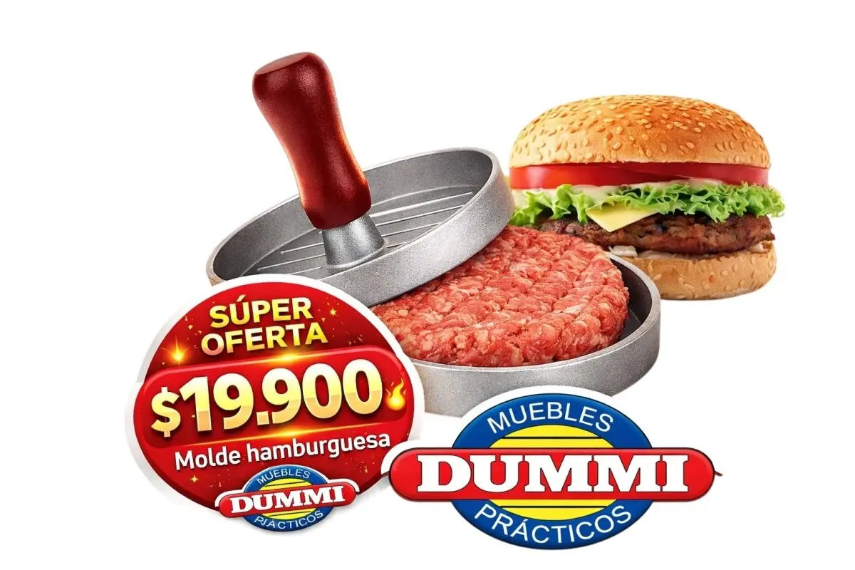 Molde De Hamburguesa - Muebles Dummi