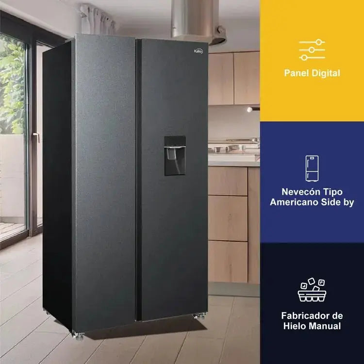 Nevecón KALLEY Side by Side 529 Litros - Muebles Dummi