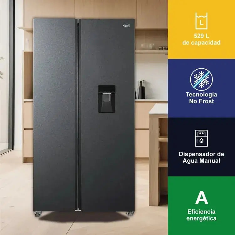 Nevecón KALLEY Side by Side 529 Litros - Muebles Dummi