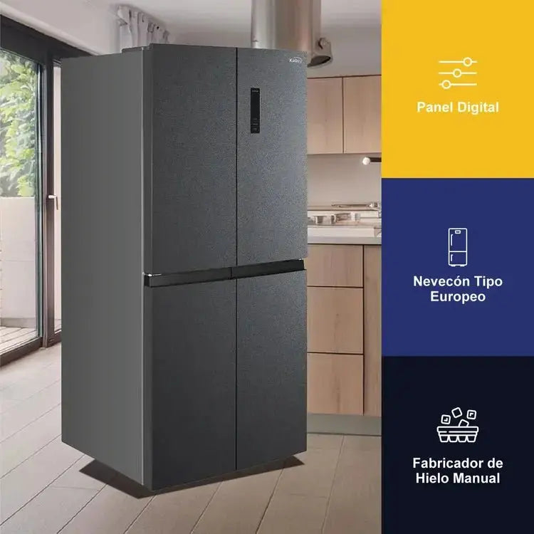 Nevecón KALLEY Tipo Europeo 362 Litros - Muebles Dummi