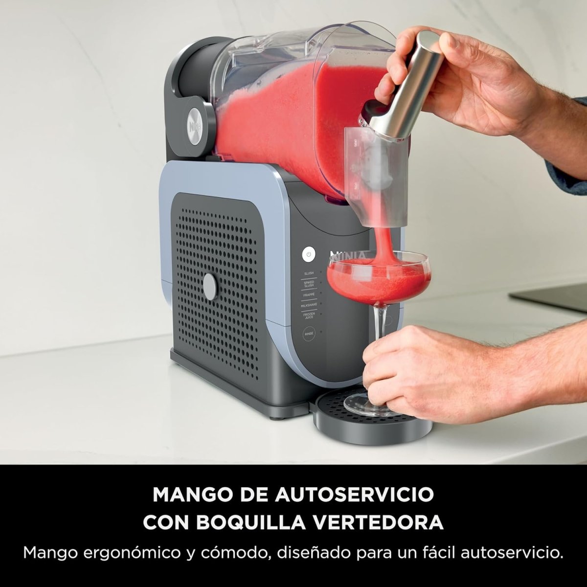 Ninja SLUSHi RapidChill, Máquina para Bebidas y Granizados - Muebles Dummi