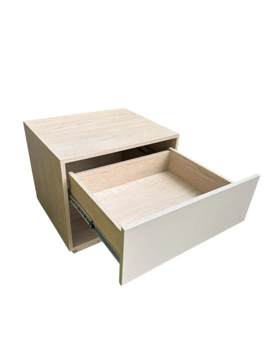 Nochero Con Cajon - Madera - Muebles Dummi