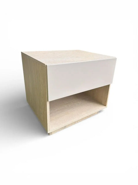 Nochero Con Cajon - Madera - Muebles Dummi
