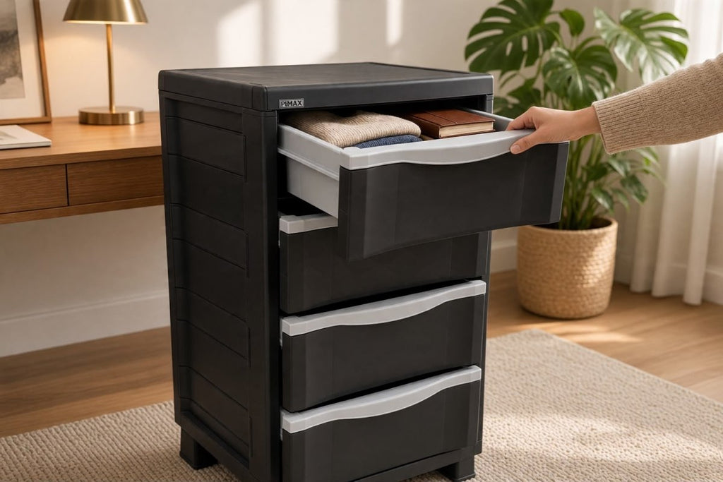 Oferta! Armario Cajonero Rimax - 4 Gavetas - Muebles Dummi