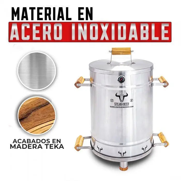 Barril Asador Tamaño Grande - Muebles Dummi