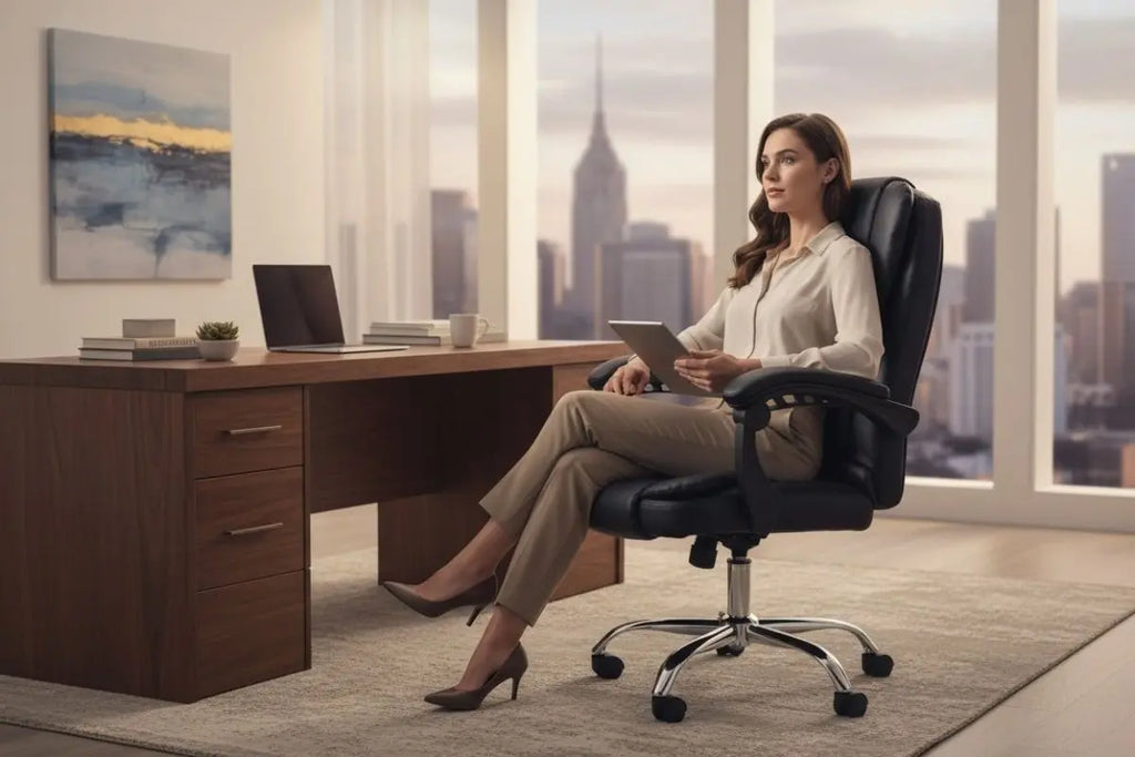 Oferta! Silla Presidencial Ergonomica - Muebles Dummi