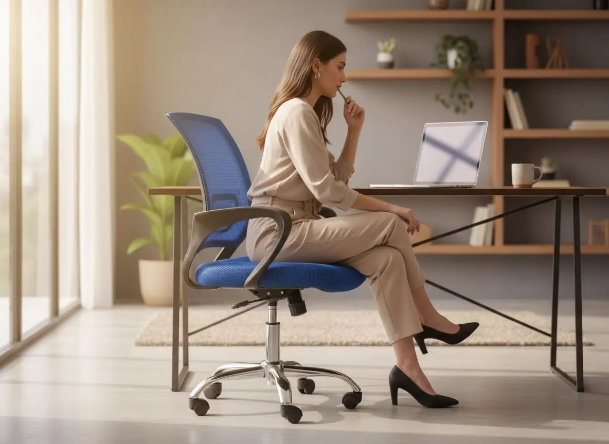 Oferta! Silla Secretarial Ergonomica Con Envio Gratis en Medellin - Muebles Dummi