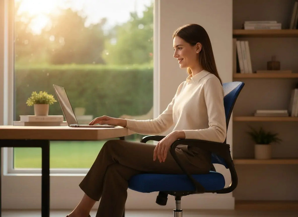Oferta! Silla Secretarial Ergonomica Con Envio Gratis en Medellin - Muebles Dummi