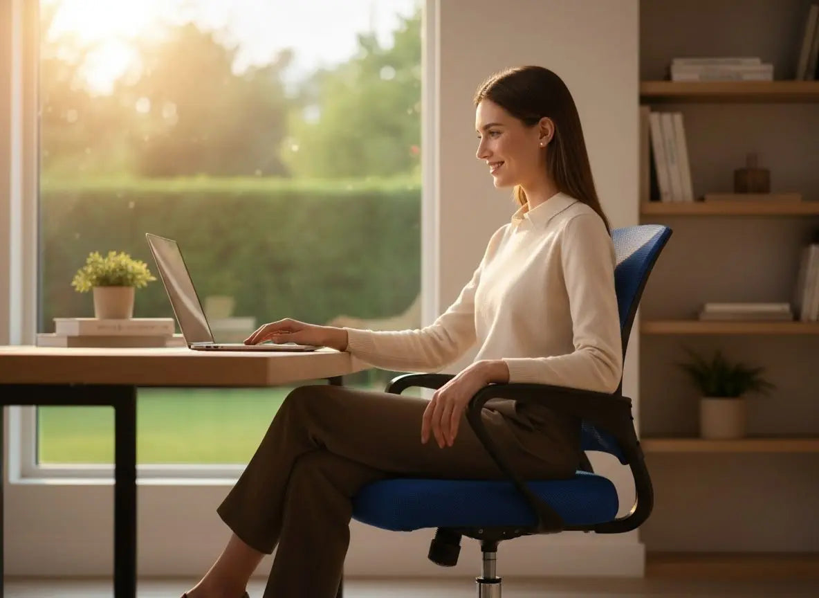 Oferta! Silla Secretarial Ergonomica Con Envio Gratis en Medellin - Muebles Dummi