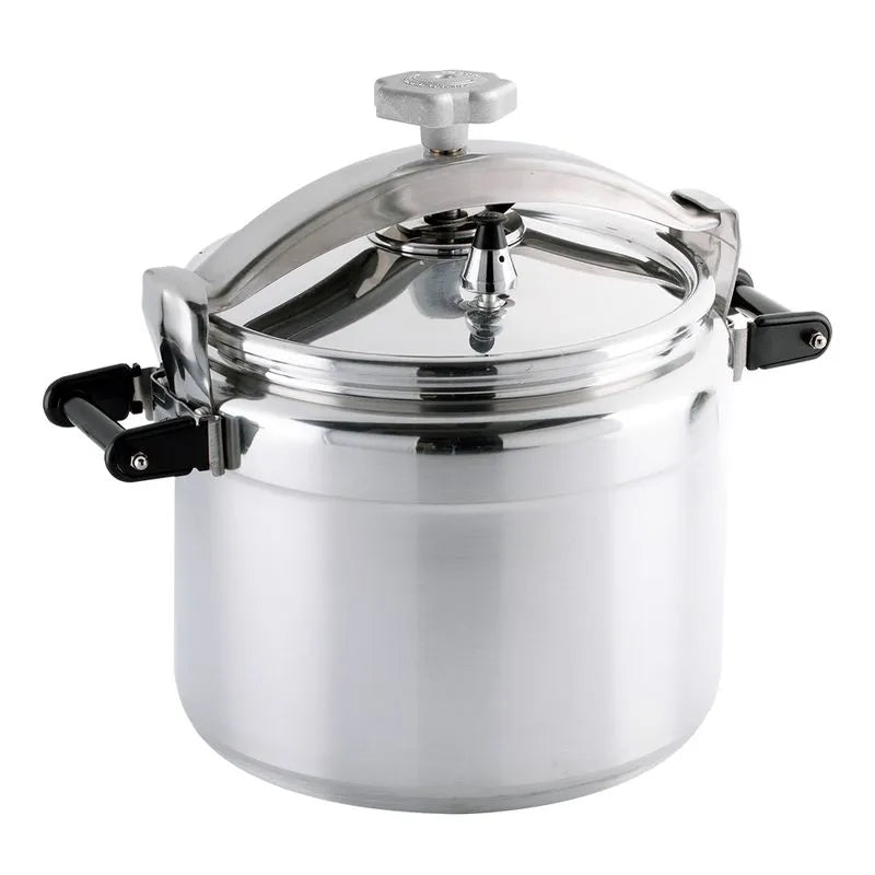 Olla A Presión Universal 25 Litros Aluminio Magna Institucional - Muebles Dummi